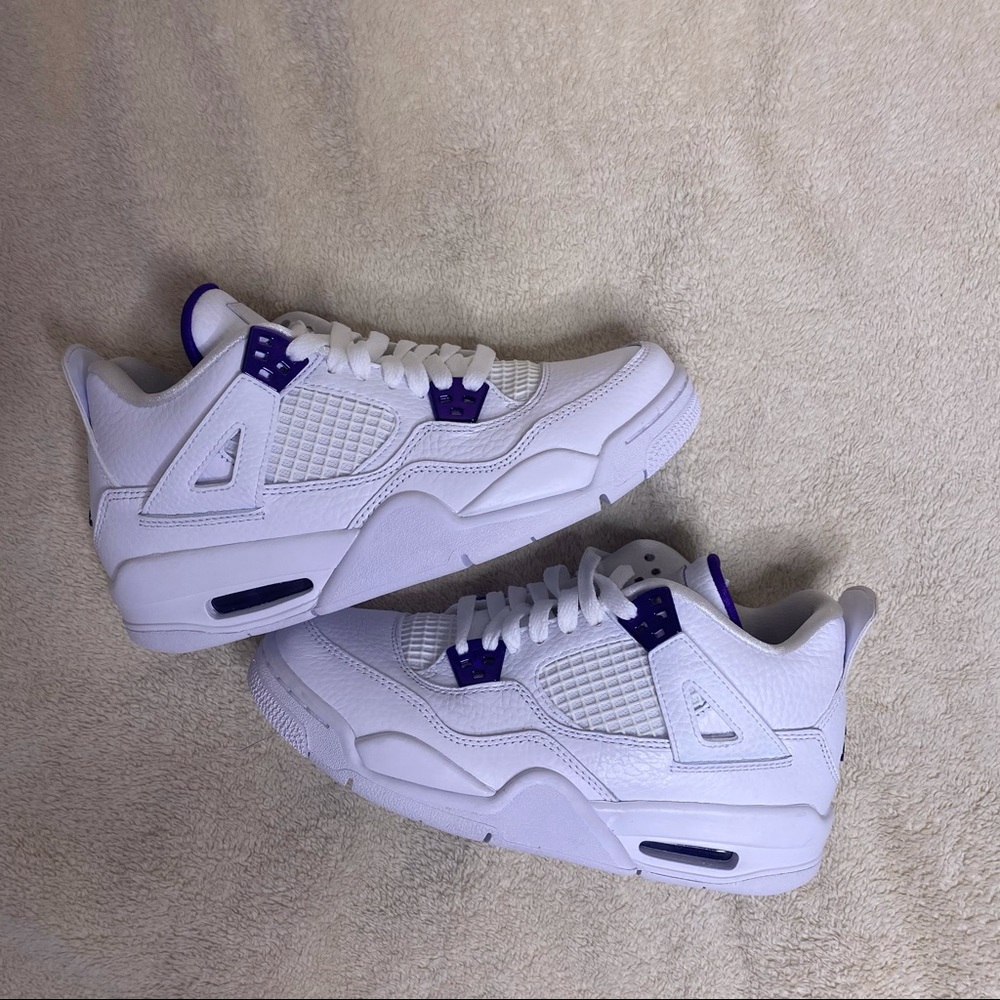 SOLD -Jordan 4 Metallic Purple